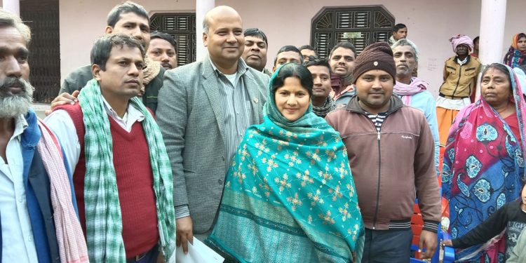 महोतरीमा विशु अभियानको शुरुवात