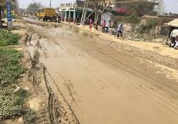 सामान्य वर्षाका कारण बर्दिवास –जलेश्वर जाने बाटो अवरुद्ध