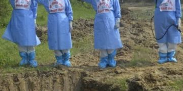 कोरोनाबाट मृत्यु भएकालाई सेनाले गरे अन्त्येष्टि