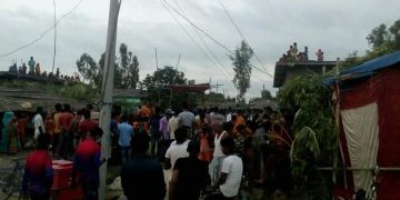 अाैरही नगरपालिकामा लकडाउन लगाएपनि नाच प्राेगराम गरियाे