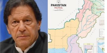 पाकिस्तान सरकारले जम्मु–कश्मीर, लद्दाख र गुजरातको जुनागढलाई समेटेर नयाँ राजनीतिक नक्सा जारी गरे