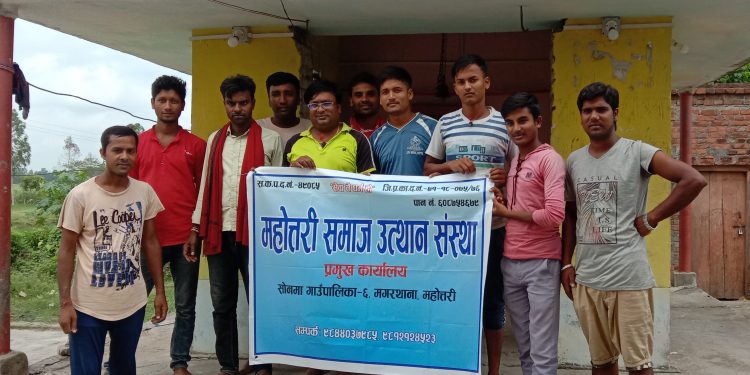 मंगलनाथ महादेव मन्दिरमा बृक्षारोपन