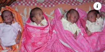 एकैपटक चार जना शिशुलाई जन्मदिने अामाकाे मृत्यु