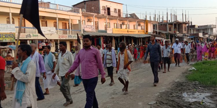 रामगाेपालपुर नगरपालिकामा संविधानको विरोधमा प्रदर्शन