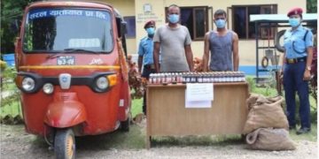 सर्लाहीमा ठुलो परिमाणमा लागुऔषध बरामद, २ जना पक्राउ