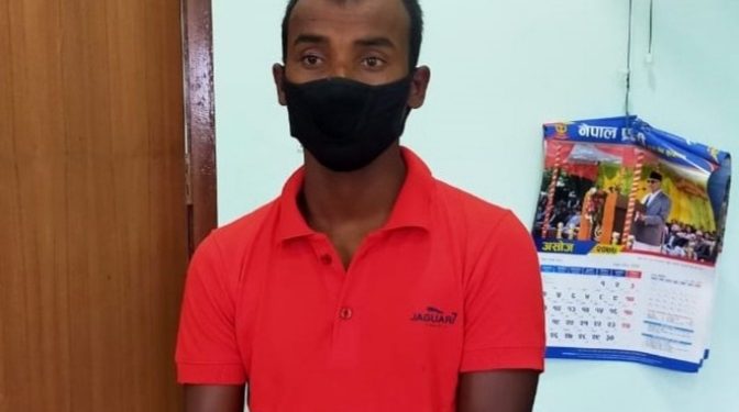 गाैशाला नगरपालिकाकाे फरार अभियुक्त सतेन्द्र परे पक्राउ