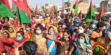 महाेतरीकाे सदरमुकाम जलेश्वरमा जनता समाजवादी पार्टीकाे शक्ति प्रदर्शन