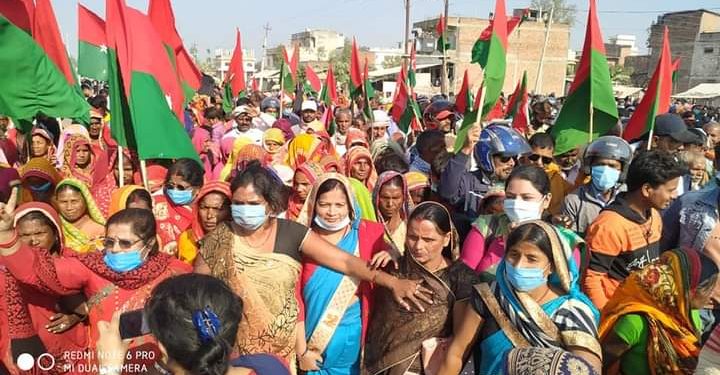 महाेतरीकाे सदरमुकाम जलेश्वरमा जनता समाजवादी पार्टीकाे शक्ति प्रदर्शन