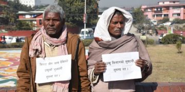 उखु किसानहरुले मंसिर २७ गतेदेखि आन्दोलन गर्न दिए चेतावनि