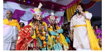 विवाहपञ्चमीको दोश्रो दिन जनकपुरमा फूलबारी लीला मनाइँदै