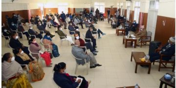 नेपाली कांग्रेसकाे बैठकमा सभापति र वरिष्ठ नेताबीच बैठकमै चर्काचर्की