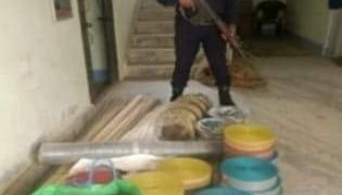 पश्चिम नवलपरासीमा एक लाख २१ हजार मुल्य बराबरका अवैध मालसामान बरामद