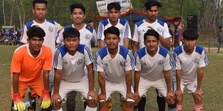 द लर्ड बुद्ध कप नाइन ए साईड खुल्ला नकआउट फुटवल प्रतियोगितामा बिग बुद्ध युवाक्लब बिजयी