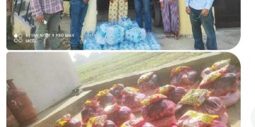 मर्चवार सामुदायिक बिकास केन्द्रको टिमद्धारा राहत बितरण तथा आइसोलेशन सेंन्टरमा सहयोग