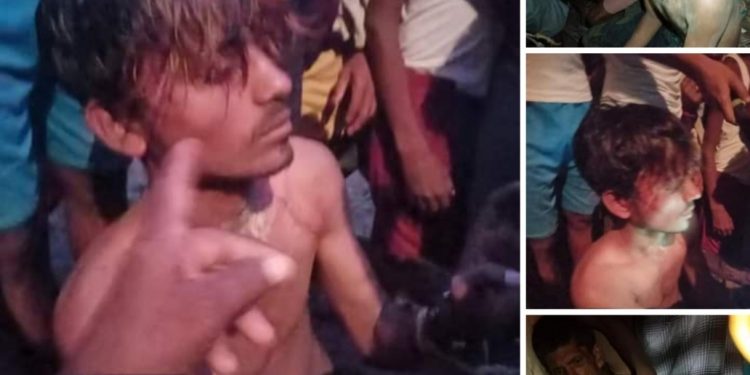 साेनमा गाउँपालिकामा गाेरुचाेरलाइ स्थानिहरुले समात्याे