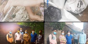 मर्चवार सामुदायिकका युवाहरुद्वारा एक अतिबिपन्न परिवारलाई राहत प्रदान