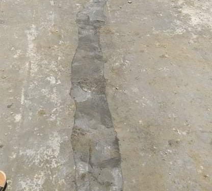 सबैलामा २६ लाखको ढलान ३ दिन टिकेन