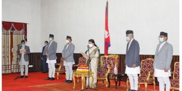 प्रदेश-२ का नवनियुक्त प्रदेश प्रमुख हरिशंकर मिश्रले लिए शपथ