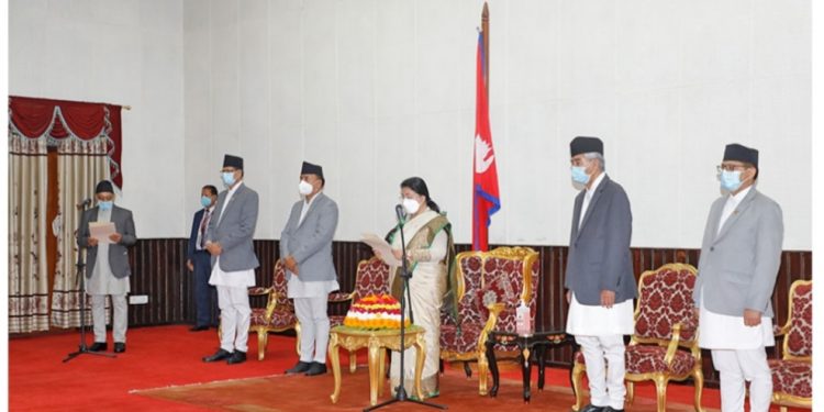 प्रदेश-२ का नवनियुक्त प्रदेश प्रमुख हरिशंकर मिश्रले लिए शपथ