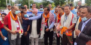 मुख्यमन्त्री राउतलाई गण्डकी सरकारको न्यानो स्वागत जनकपुर पोखरा उडानको लागि सहकार्य गरिने