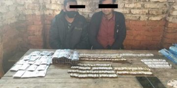 महोत्तरीकाे सम्सि गाउँपालिकामा लागु औषध सहित दुइ जना पक्राउ