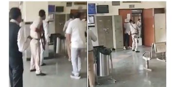 अदालतमा गोली चल्दा तीन जनाको मृत्यु