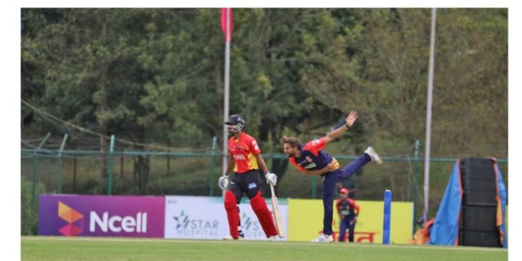 काठमाडौंलाई ललितपुरले दियो १५८ रनको लक्ष्य