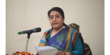 किसानलाई धानबालीको क्षतिपूर्ति दिन राष्ट्रपतिको आग्रह