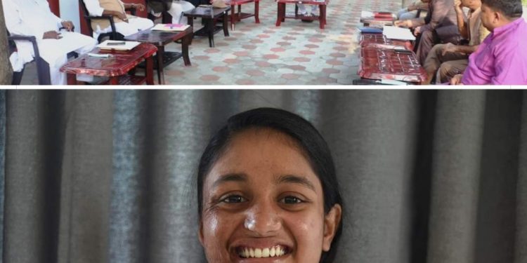 एसिड पीडित मुस्कानलाई थप उपचारको लागी पाँच लाख