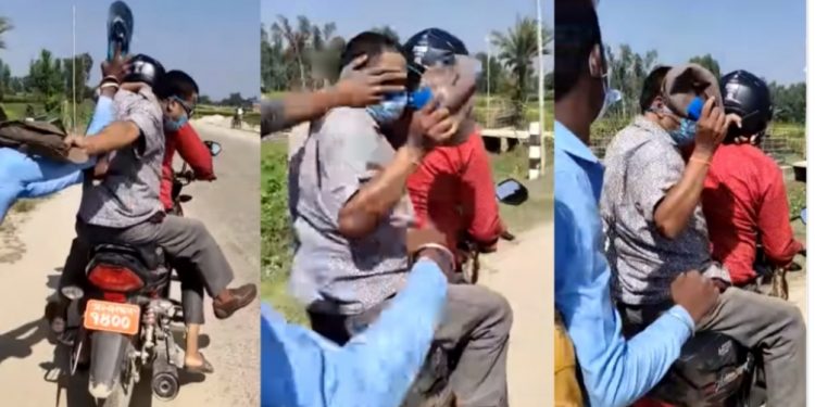 सिके राउतका कार्यकर्ताले गरे अर्को जनकारबाही : प्रअलाई कालोमासो