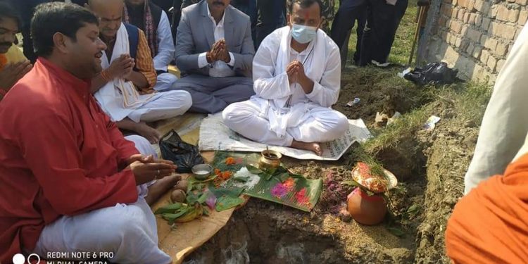 मुख्यमन्त्री राउत द्वारा रौतहटमा ४ योजनाको शिलान्यास