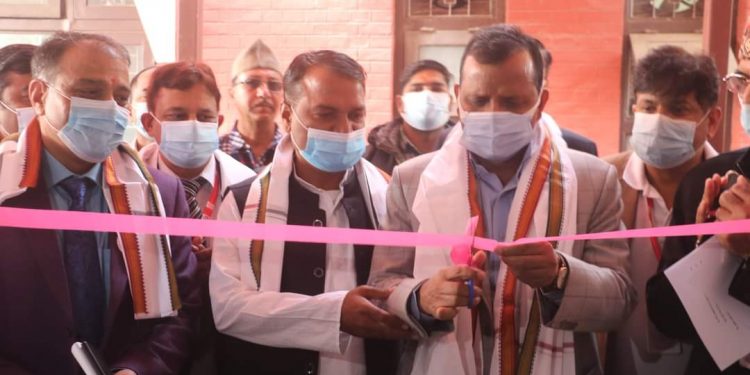 मुख्यमन्त्री राउतद्वारा स्वास्थ्य अनुसन्धान परिषदको उद्घाटन