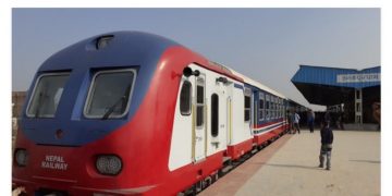 त्रिपालमुनी छोपिएको रेलको सफल परिक्षण