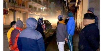 जुत्ता–चप्पल गोदाममा भीषण आगलागी हुदा जलेर ५ जनाको ज्यान गयो