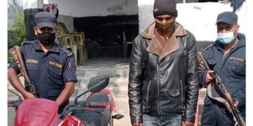 लागुऔषध गाँजा सहित एकजना पक्राउ