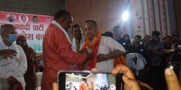 लोकतान्त्रिक समाजवादी पार्टी (लोसपा) का प्रभावशाली नेता राजेशमान सिंहले गरे जसपा प्रवेश