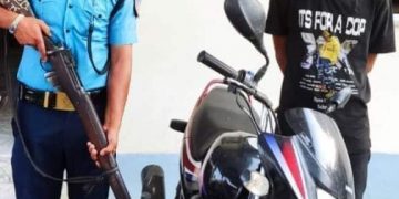 मोटरसाइकल चोरी गरेको आरोपमा एकजना पक्राउ