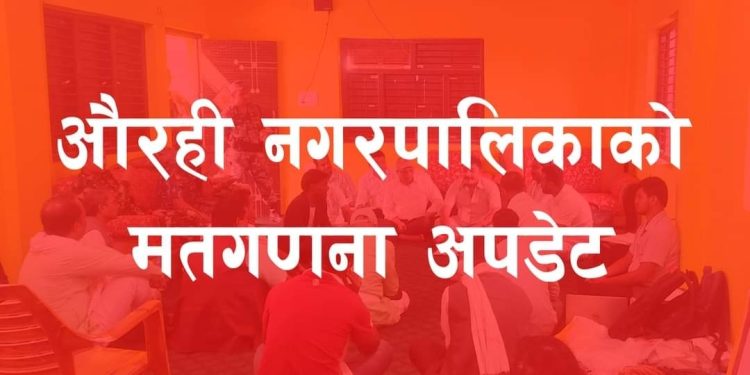 औरही नगरापलिका ताज अपडेट लोसपा बलियाे अवस्थामा अग्रता कायम गर्दै