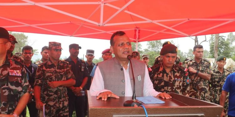 विपद प्रतिकार्यका लागि तयारी अवस्था रहन मुख्यमन्त्री राउतको निर्देशन