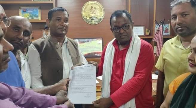 जनकपुरधामका मेयरलाई जसपाको११ बुँदे मांग सहित ज्ञापनपत्र