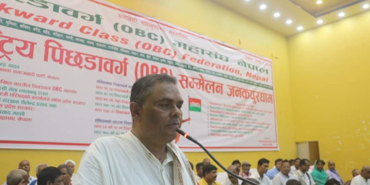 गठबन्धनको नाँउमा आत्मघाति कदम चाल्न बाध्य छैनौ अध्यक्ष यादव