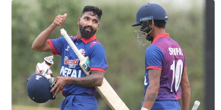 दीपेन्द्र एकै ओभरमा ६ छक्का हान्ने विश्वकै पाँचौं खेलाडी