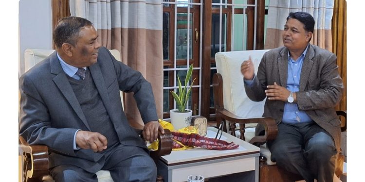 माओवादी केन्द्र त्यागेका रामकुमार शर्मा जसपा प्रवेश गर्दै