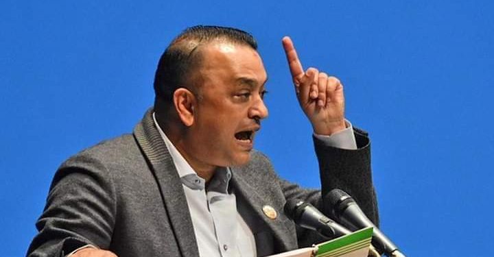 गृहमन्त्री आफैँले फारम भरेर एक अर्ब ऋण लिएको प्रमाण छ : गगन थापा