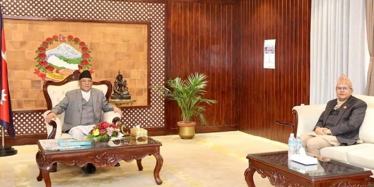 राष्ट्रपतिलाई धन्यवाद प्रस्ताव पारित हुन नसकेकोबारे प्रधानमन्त्री र सभामुखबीच छलफल