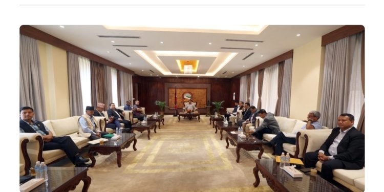 सदनको गतिरोध खुलाउन प्रधानमन्त्रीले गरेको छलफल निष्कर्षविहीन