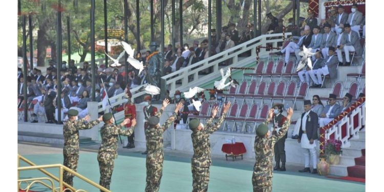 आज गणतन्त्र दिवस मनाइँदै