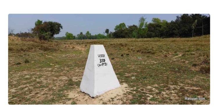 पर्सामा चार सय सीमास्तम्भ मर्मत