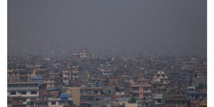 काठमाडौँ विश्वकै तेस्रो प्रदूषित सहर