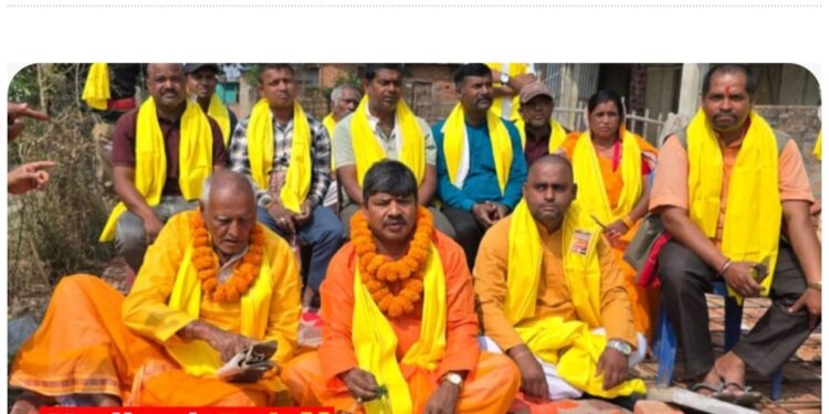 कोशी कोलोनी बस्तीमा पक्की सडक